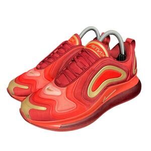 Nike Women's Air Max 720 Iron Man 'Crimson Gold' Sneakers AQ3195-600 8.5 Youth 7